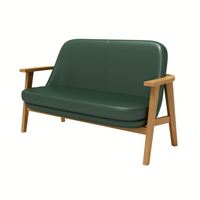 Ensemble de meubles en bois modernes pour restaurants et cafés, salle à manger avec canapé, tables pour banquette, application hôtelière