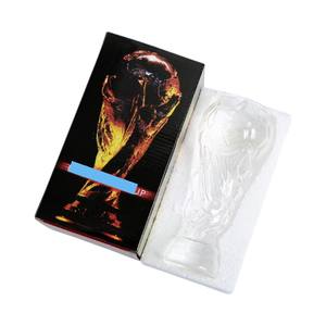 नई ग्लास बीयर मग रचनात्मक हर्कुलस उच्च बोरोसिलिकेट सामग्री के लिए फुटबॉल चीन मॉडल SBBL-456 रंग बॉक्स पैकेजिंग - Product Image 5