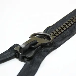 Zipper for Tent&heavy Bag Waterproof Zippers Resin Concealed Zip Zipper Big Teeth Giant Plastic Zip Factory Price 20# Customized