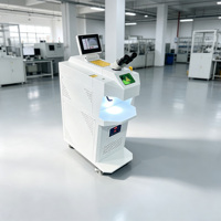 Machine de soudage laser YAG à énergie 200J pour bijoux, soudeuse par points pulsée pour bijoux précieux