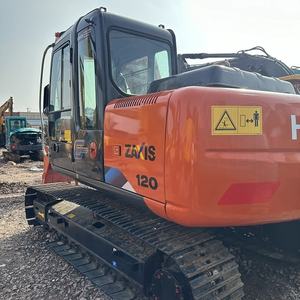 Máquina de construcción Hitachi Zaxis120 original importada, maquinaria de excavadora Zx120 Hitachi 120 usada - Product Image 1