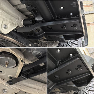 Estribos Laterales Redondos de Lujo con Marco de Acero al Carbono para Jimny 2018-2021 5 Puertas JB64 JB74, Fijación con Tornillos, Accesorios para Auto - Product Image 5