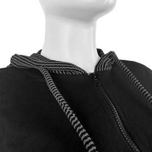 Viviblook Z311ST03 mujer chándal sudadera Patchwork con capucha pantalones acampanados conjunto de dos piezas ropa deportiva gimnasio ropa trajes - Product Image 5