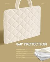 BSCI tas casing pembawa Tablet nilon lembut tahan lama kasual tahan guncangan kustom pabrik tas Laptop Puffer lengan Laptop