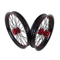 Jeu de roues à rayons de 19 pouces Eride Pro SS 3.0 Sur-Ron Light Bee X LBX Vélo électrique, moyeux en aluminium CNC, pièces neuves et durables