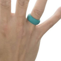 Bagues en silicone durables pour mariages, sports et loisirs masculins