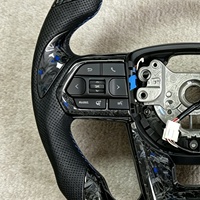 Volant de voiture en fibre de carbone forgée pour Toyota rav4 Innova Vitz Mk5 A90 Axio Crown Lc120 4runner prius tundra tacoma Celica