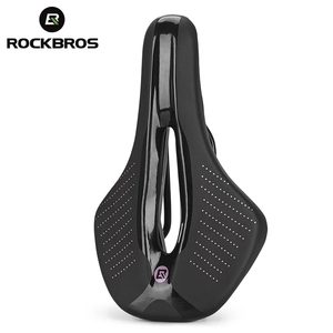 ROCKBROS Selle de vélo confortable Style sportif PU Coussin d'amortissement étanche pour VTT Cyclisme sur route Fonction de ventilation simple - Product Image 2