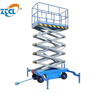 Plataforma Elevadora <span class=keywords><strong>de</strong></span> Tijera Móvil Portátil ZTCL <span class=keywords><strong>de</strong></span> 4 Ruedas, Plataforma <span class=keywords><strong>de</strong></span> Trabajo Aérea Eléctrica Hidráulica para <span class=keywords><strong>Alquiler</strong></span> y Construcción - Product Image 4