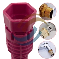Meracly – Kit d'outils multifonction 8-en-1 pour réparation de cuisine et salle de bain, clé à robinet d'évier, clé à tuyaux, clé à caniveau OEM