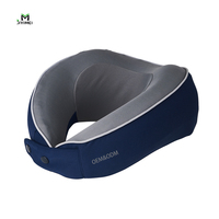 Oreiller de voyage en mousse à mémoire de forme en forme de U personnalisé OEM ODM, antibactérien, non toxique, avec logo personnalisé, emballage, design portable