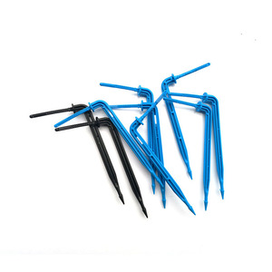 Micro-<span class=keywords><strong>goutteur</strong></span> à coude courbé, tube <span class=keywords><strong>capillaire</strong></span> en plastique en forme de flèche, compatible avec les systèmes d'irrigation goutte à goutte agricoles, serres - Product Image 6