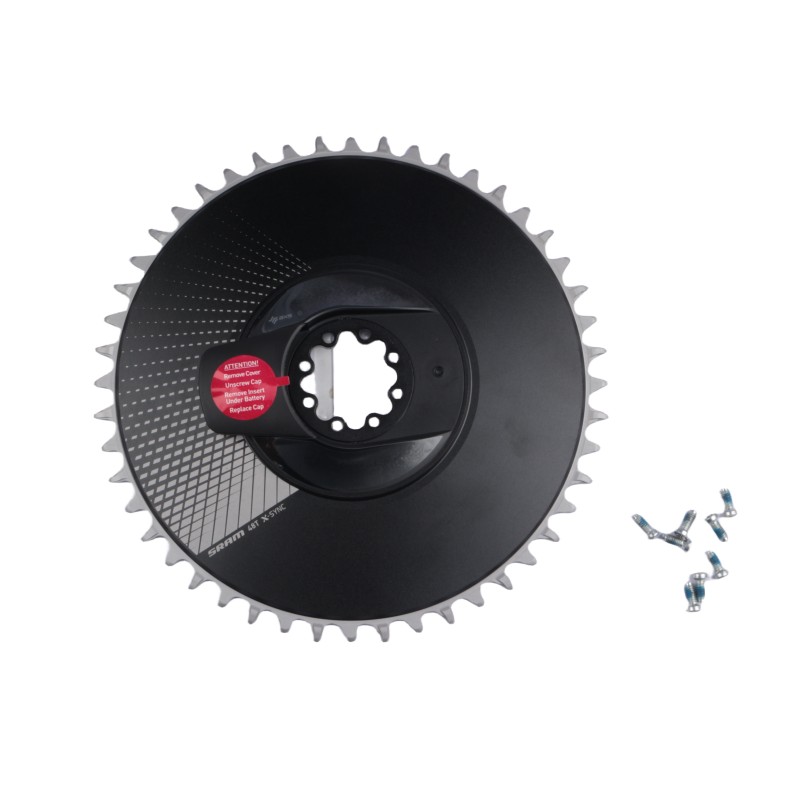 SRAM - SRAM Red D1 AXS パワーメーター 50/37T, QUARQ DZ PM-RED-1-D1 | SRAM