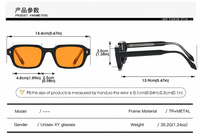 Lunettes anti-lumière bleue unisexes Sunray personnalisées en gros, monture en métal TR90 légère et durable, verres PC