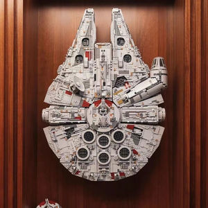 ชุดประกอบโมเดลยานอวกาศพลาสติก 3 มิติ Hamaileon Galactic Falcon ของขวัญ DIY ของตกแต่งบ้าน งานฝีมือ - Product Image 6