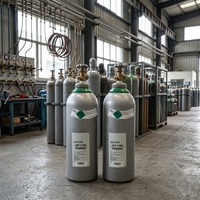 Gaz d'étalonnage de qualité industrielle 0,8 % CO2 dans un cylindre en acier N2