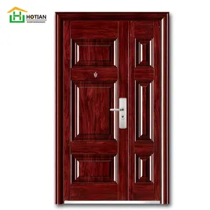 Philippine Hot Sale Entrance Steel Doors Villa Customized Entry Safety Doors