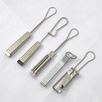 Pince de tension en aluminium Yusheng pour câble de descente, FTTH, fibre optique, mesure en pouces, usage industriel, prix avantageux, vente chaude