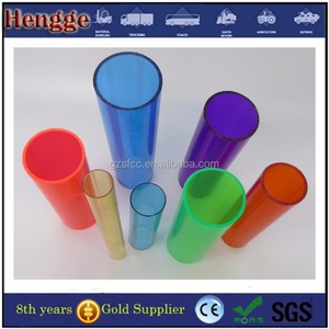 Tubo de Acrílico PMMA de Color, Transparente, Anti-UV, Certificado por SGS - Product Image 3