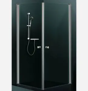 シャワーエンクロージャー高品質スライディングシャワースクリーン強化ガラスシャワールームエンクロージャーバスルームの装飾