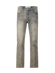 OEM FOG Private Blue Brand Drop Shipping Stock Flared Pants Stacked Flare Leg Cheap Flared <span class=keywords><strong>Jeans</strong></span> for Men - Product Image 6