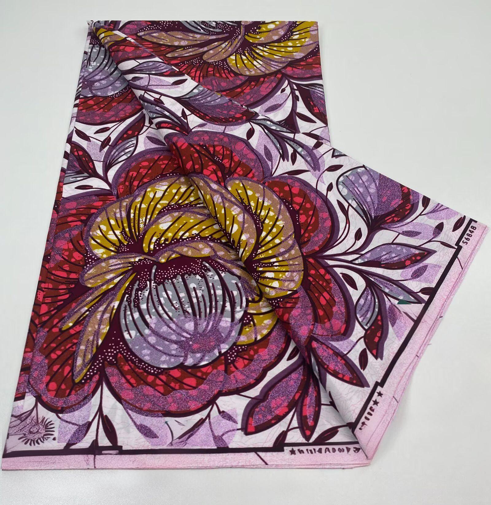 fabric african 6 yards