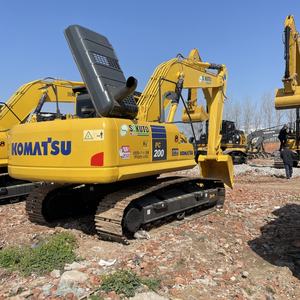 L'excavatrice hydraulique du PC 200-8 200 de KOMATSU de 20 tonnes a employé de basses heures de travail remanufacturées pour des Offre Spéciale - Product Image 3