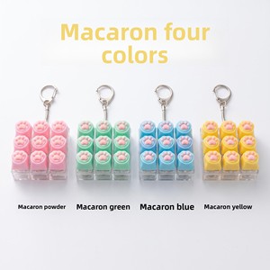 2026 Porte-clés mignon en forme de griffe de chat, jouet de décompression pour les doigts, testeur de keycap, pendentif pour sac à dos, cadeau pour couples de festival - Product Image 3