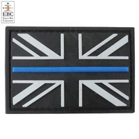 Patchs en PVC 3D gaufrés à coudre, écologiques, avec drapeaux de pays, à dos auto-agrippant, logos personnalisés, en feutre non tissé, PVC souple, pour chapeaux, en gros