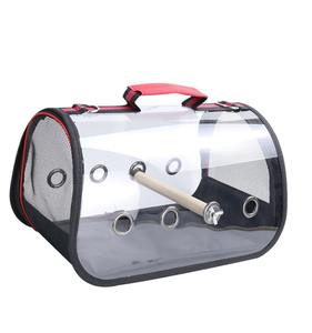 Kuş seyahat kafesi taşıyıcı ayakta levrek ve rahat Mat ile taşınabilir küçük kuş papağan Parakeet taşıyıcı - Product Image 4