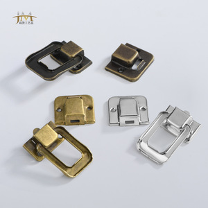 Serrures de tiroir en cuivre style antique Platinum Link pour boîte en bois, boîte à vin, boucle Taiping, moulage sous pression, nouveau design chinois - Product Image 4