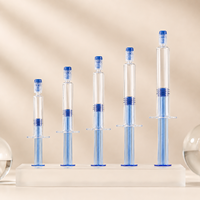 Flacon-seringue Premium PS PP 1ml 2ml 3ml 5ml 10ml pour crème contour des yeux, emballage pour produits hydratants et soins de la peau à aiguille fine