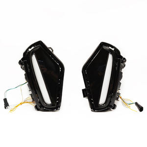 Luces DRL para Automóvil Toyota <span class=keywords><strong>RAV</strong></span> <span class=keywords><strong>4</strong></span> RAV4 2019 2020 2021 <span class=keywords><strong>2022</strong></span>, Lámpara Antiniebla LED Azul con Estilo de Señal de Giro Amarilla, Faros Antiniebla - Product Image 1