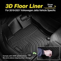 Tapis de sol de voiture 3D TPE personnalisés pour Subaru XV 2013-2017 Tapis de voiture Tapis de coffre