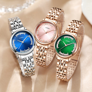 Reloj de Pulsera Elegante para Mujer, Resistente al Agua, con Correa de Metal, Reloj de Cuarzo de Alta Gama de Guangzhou - Product Image 3