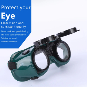 Gafas de Soldadura Plegables Dobles Portátiles, Lentes Protectoras de Seguridad para Trabajos de Corte y Esmerilado, Cascos para Soldadores - Product Image 6