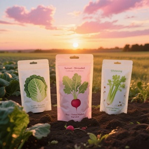 Custom Printed Eco Friendly Recycled Ziplock <b>Bags</b> Seeding <b>Bags</b> Plastic for Grain Seeds Tomato <b>Vegetable</b> Fruit Flower Seeds <b>Bags</b> - Product Image 3
