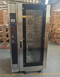 Horno de Convección Multifuncional de 16 Bandejas, Horno Eléctrico/a Gas Comercial para Panadería, Pizza, Pollo y Pastel de Luna - Product Image 5