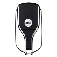 Transmisor de RF inalámbrico Universal de alta calidad 433Mhz Control remoto puertas eléctricas garaje clon duplicador HECHO DE Metal