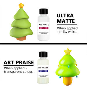 Vernis <span class=keywords><strong>d</strong></span>'argile séché à l'air de qualité supérieure brillant résistant aux rayures finition brillante mate glaçure <span class=keywords><strong>d</strong></span>'argile pour la poterie et la peinture acrylique - Product Image 3