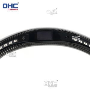 Volante LED de Fibra de Carbono para <span class=keywords><strong>Honda</strong></span> Civic 11ª Generación Civic <span class=keywords><strong>Type</strong></span> <span class=keywords><strong>R</strong></span> 2022-2026 y Accord 2023-2025 con Indicador LED (Envío desde Almacén en EE. UU.) - Product Image 2