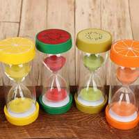 Verre à eau en forme de sablier à motif citron, très prisé, de forme ronde, coloré et au design moderne, idéal pour la cuisine ou comme cadeau, OEM