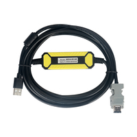 Cable de Programación ASDB2 AB CN3 para Conexión a PC, Comunicación PVC para Servoaccionamiento Delta A2, Aplicación Industrial - Línea ASD-CNUS0A08
