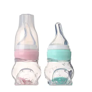 BPA miễn phí chống nghẹt thở bé PP mềm Silicone núm vú loại Munchkin các medicator và nước trung chuyển với tốt nghiệp đo cup