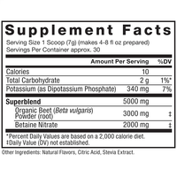 Rosebest Certifié GMP, Complément en Poudre Personnalisé à la Saveur Naturelle de Grenade et d'Extrait de Betterave 3000mg, pour Augmenter l'Oxyde Nitrique