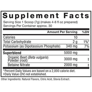 Rosebest Suplemen Bubuk Ekstrak Bit Organik 3000mg Rasa Delima Alami Kustom, Meningkatkan Nitric Oxide - Product Image 6