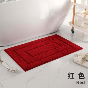 Tùy chỉnh hiện đại sợi nhỏ chống trượt Tắm <span class=keywords><strong>Mat</strong></span> Bộ nhớ bọt và PVC mềm polyester xù xì thảm cho nhà hoặc khách sạn - Product Image 5