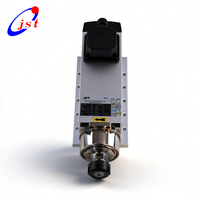 Moteur de broche MTC refroidi par air 6 kW, version courte avec pince ER32 et bride pour applications d'usinage CNC JGFB60-18Z/6/D