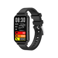 Montre connectée à écran tactile IPS, boîtier en alliage, multifonction, pour hommes et femmes, avec suivi de la fréquence cardiaque, notification de messages, suivi de la forme physique