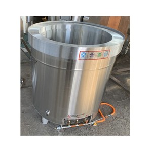 Grande marmite industrielle à gaz pour 200, 300, 500, 700 litres de bouillon - Product Image 2
